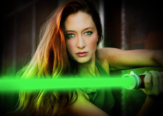The Redheaded Jedi Girl